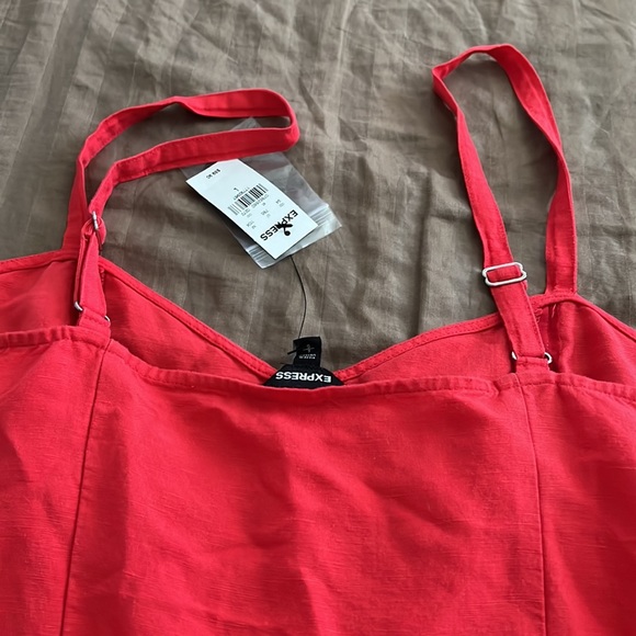 Express Button Summer Dress ✨✨ Brand New - Picture 5 of 10